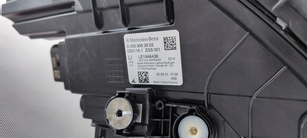 фото №11, Mercedes c klasa 206 w206 full led левый правый digital фара лампа