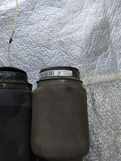 фото №3, Подушка пневмоподушка задня mercedes ml w164