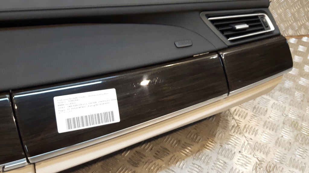 фото №9, Bmw 7 f01 f02 приборная панель приборная консоль кожа hud