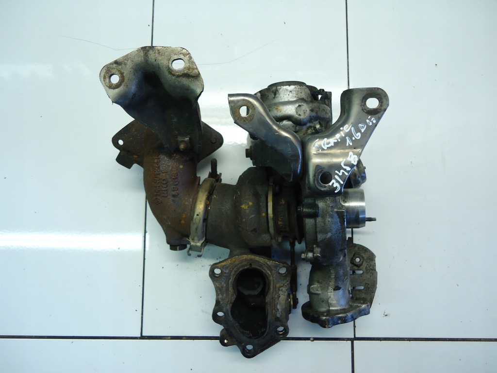 фото №1, Renault trafic 1.6dci r9m турбонагнетатель 8201371489