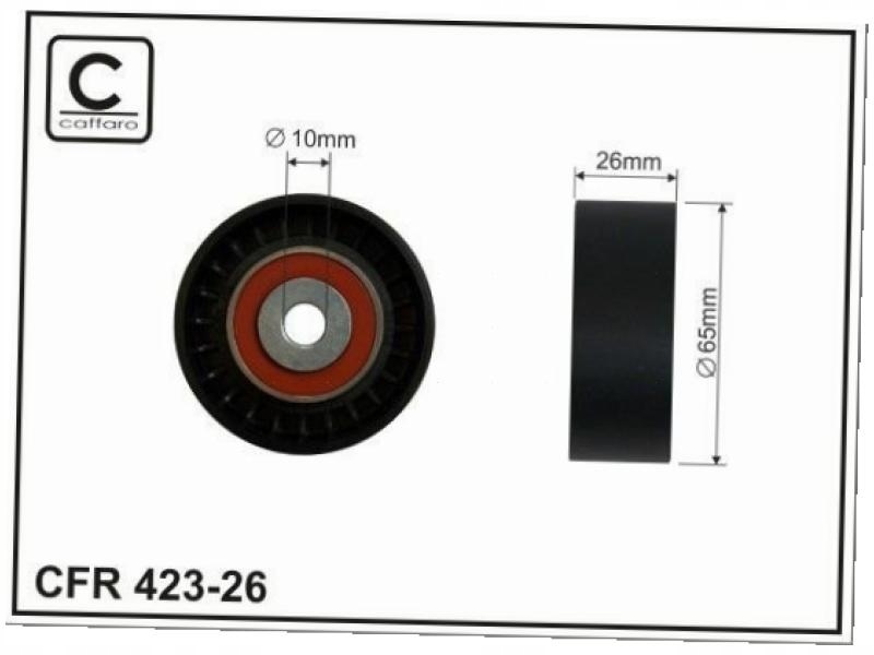 фото №2, Ролик ремень клиновой renault laguna i 2.2 safrane ii 2.2 espace iii 2.2