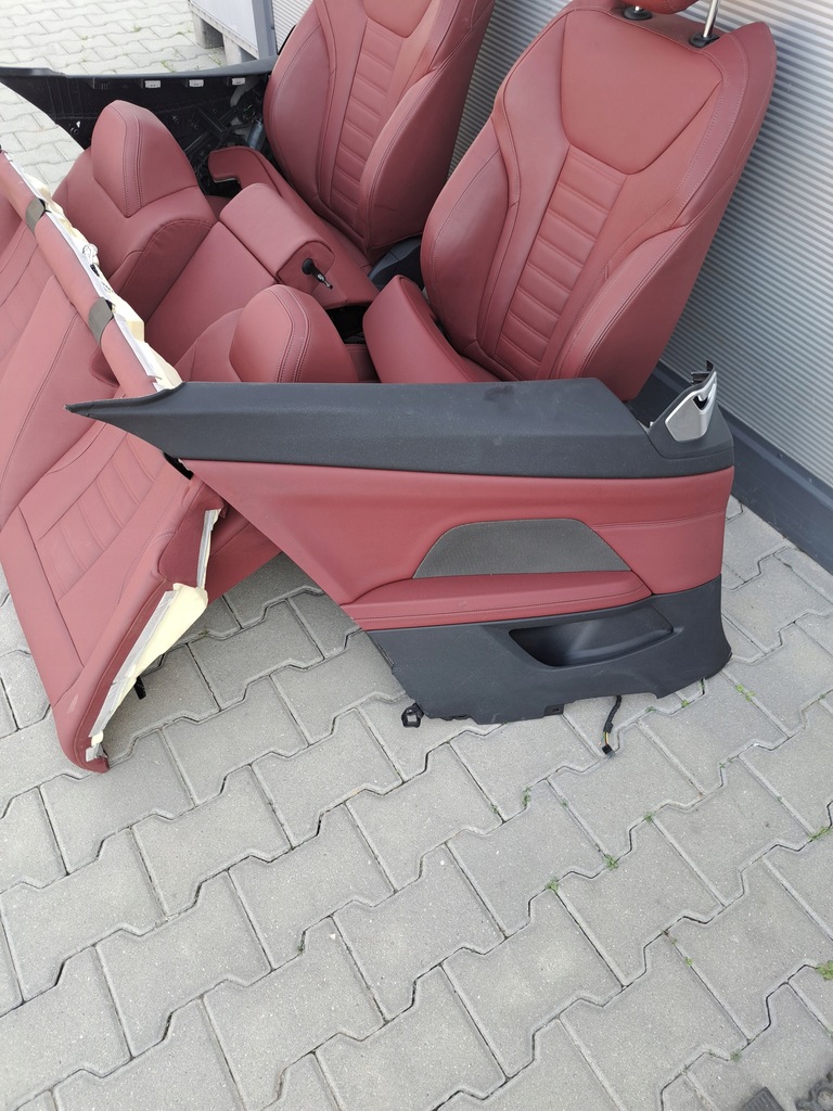 фото №9, Сиденья заднее сиденье обивка bmw g22 комплект оригинал anglik