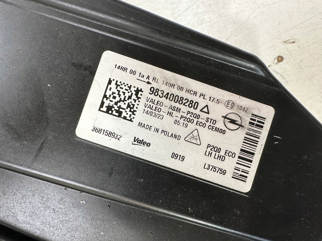 фото №9, Левый full led opel mokka b idealna