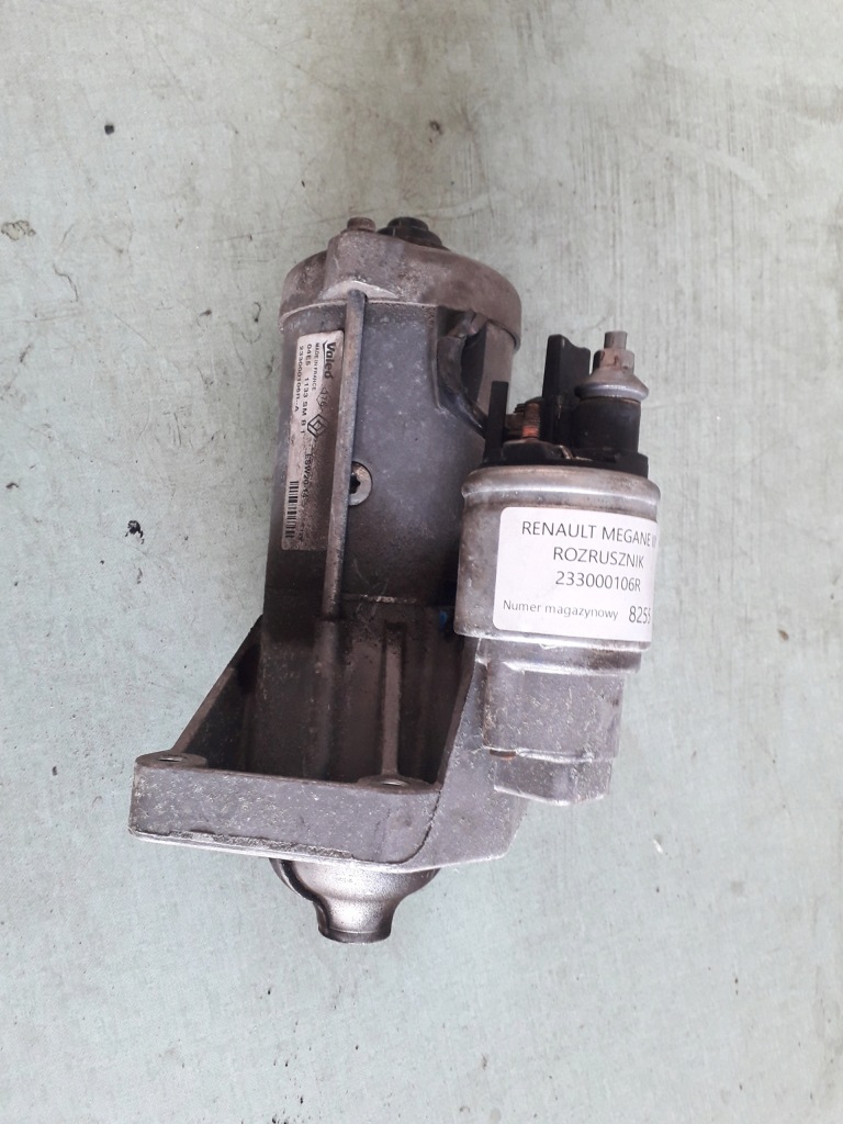 фото №1, Renault megane iii стартер 233000106r