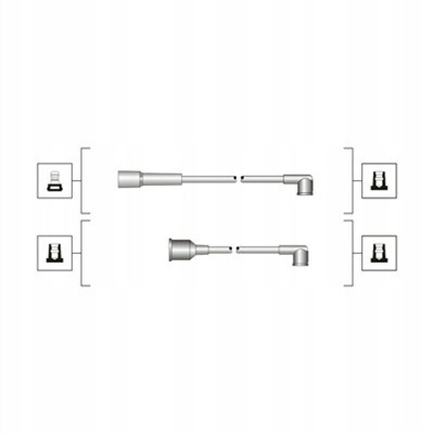 фото №3, Набор трубопровод зажигания magneti marelli 941319170022