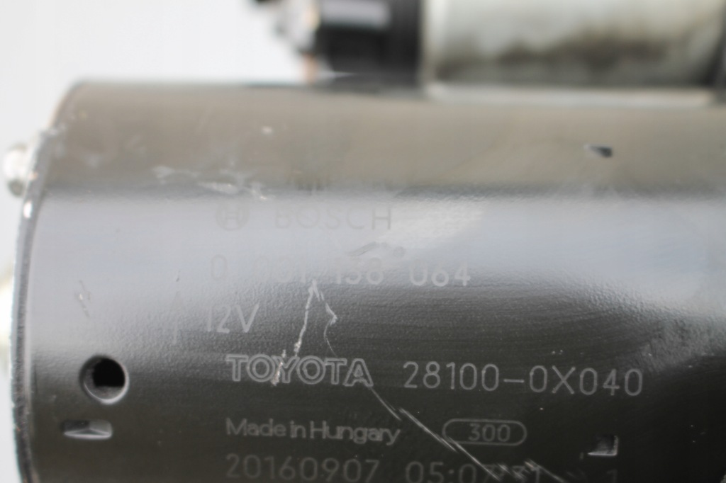 фото №6, Стартер toyota avensis t29 1.6 d4d 15-18