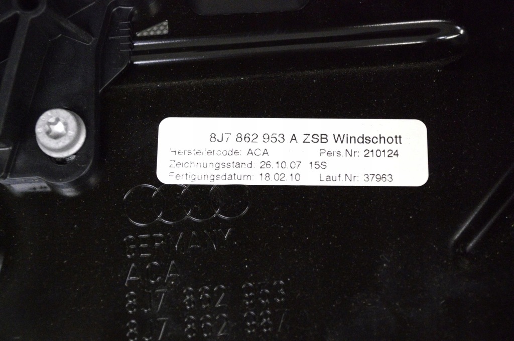 фото №5, Audi tt tts mk2 2010 шторка багажника