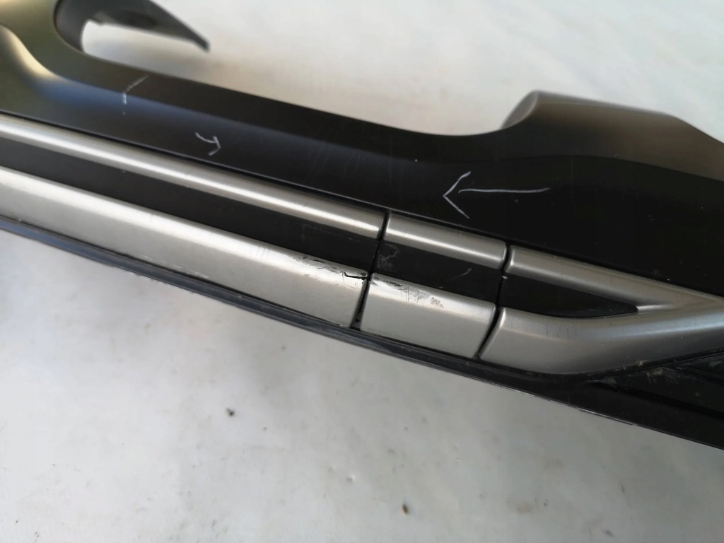 фото №9, Audi sq2 lift- спойлер накладка бампера задня