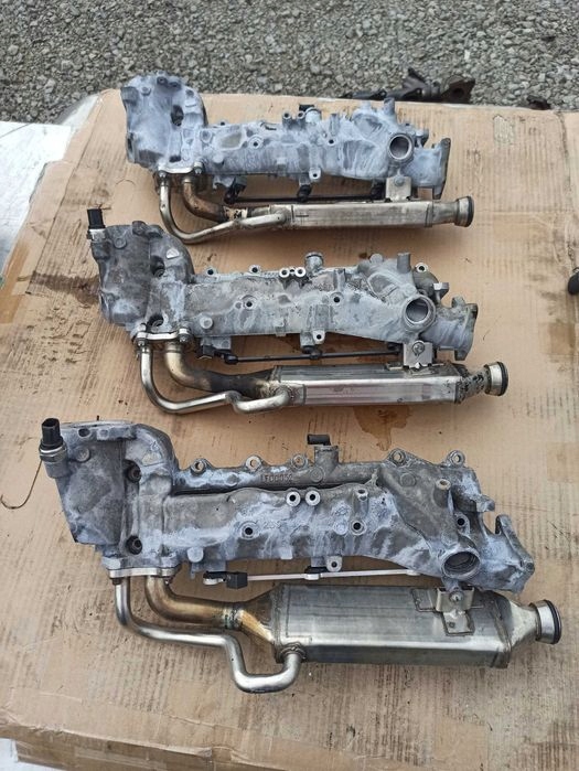 фото №9, Колектор всмоктуючий + радіатор вихлопних газів egr mercedes jee