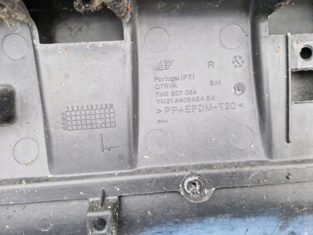 Vw sharan 7m alhambra бампер задний задний 7m3807364 с Разборки