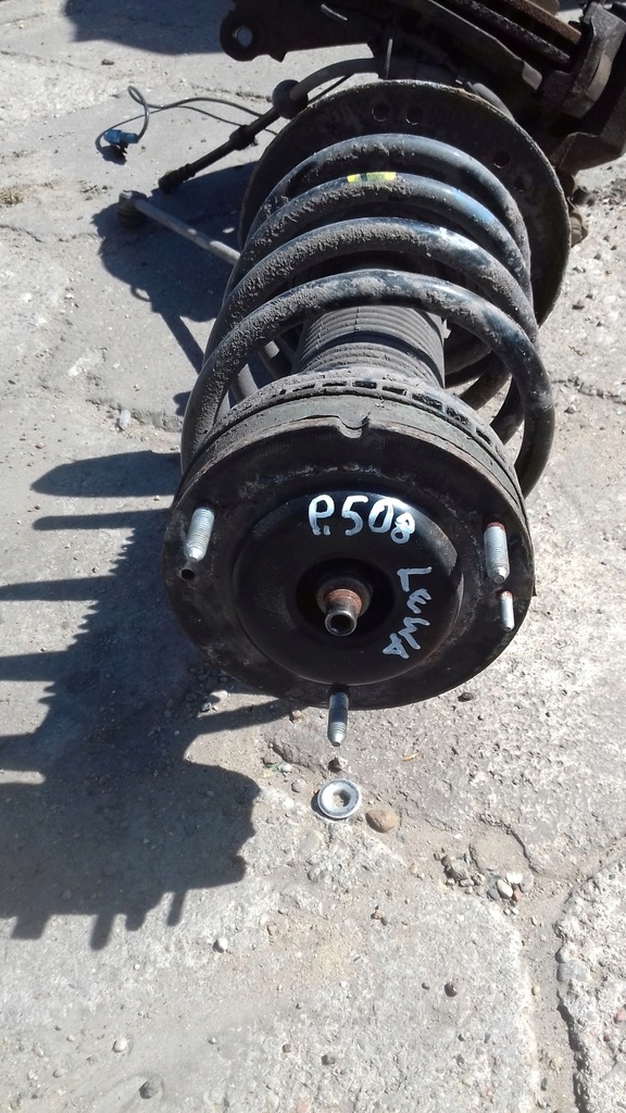 фото №6, Амортизационная стойка поворотный кулак левый peugeot 508 1.6hdi