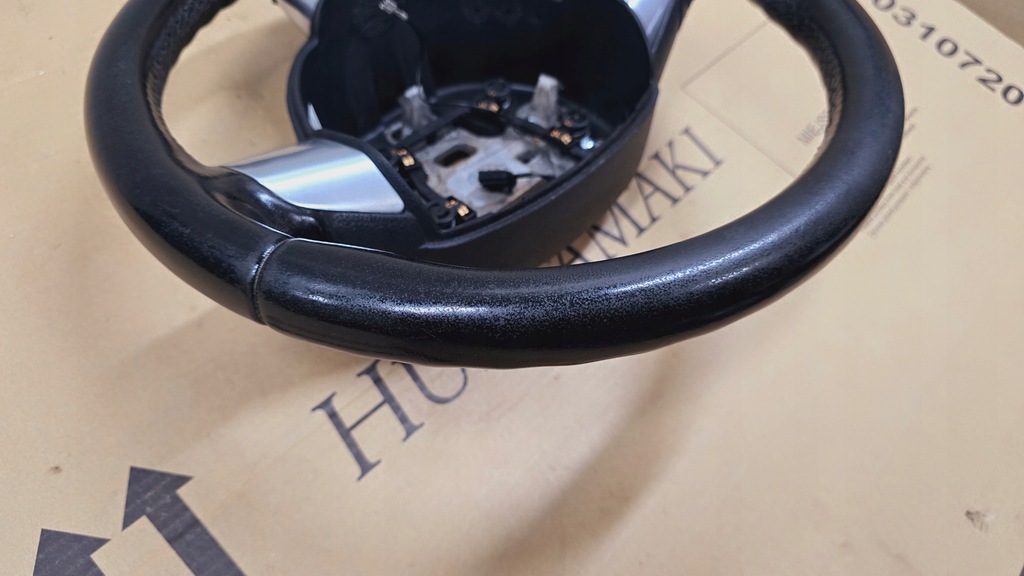 фото №8, Ford focus mk2 ii 2004 - 2011 r. lift fl повітропровід 3 trzy спицевий шкіра !