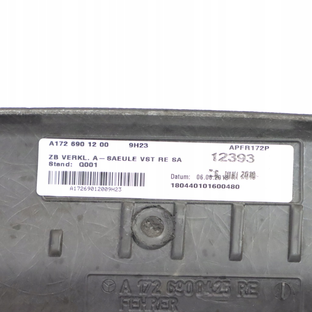 фото №11, Mercedes r172 захист корпус стійка a правий перед чорний a1726901200