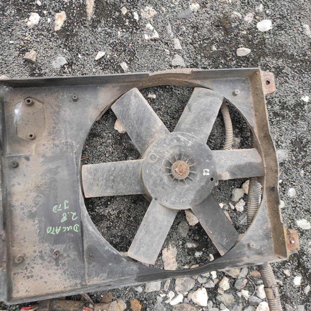 фото №7, Вентилятор вентилятор радіатора fiat ducato 2.8 jtd