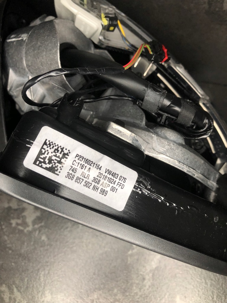 фото №6, Vw arteon зеркало правое 15pin + 2pin 360 камера uk