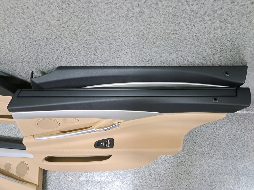 фото №7, Bmw 5 f07 gt обивка обшивки дверь перед задняя с шторками комплект