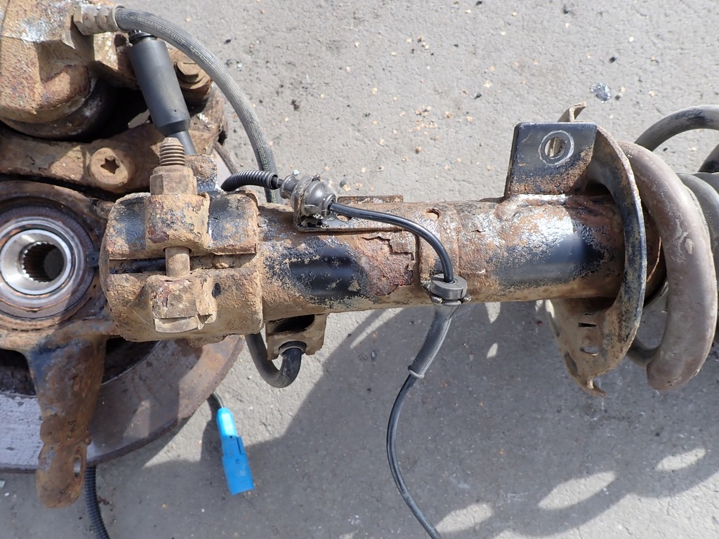 фото №7, Амортизатор mcperson поворотный кулак правый перед citroen ds3