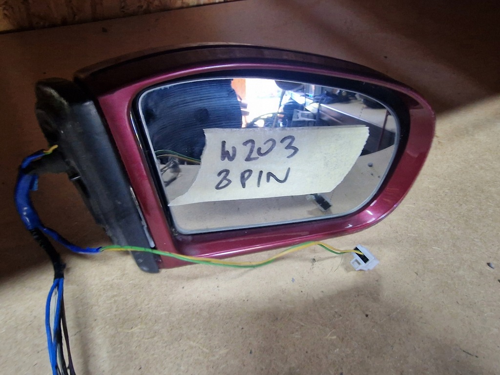 фото №7, Зеркало правое электрический mercedes c w203 8pin