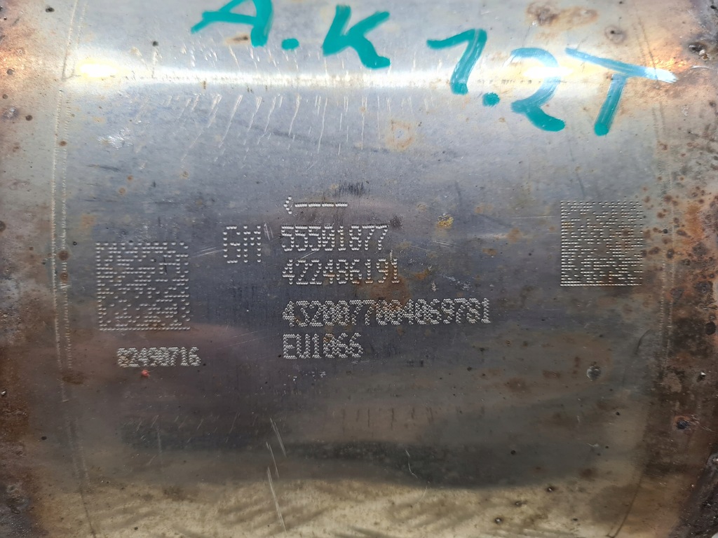 фото №5, Каталізатор фільтр dpf opel astra k 1.2 turbo