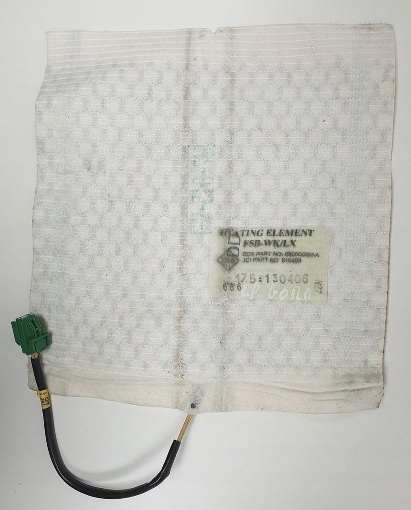 фото №1, Мат нагрівальна лівий перед jeep grand cherokee wh