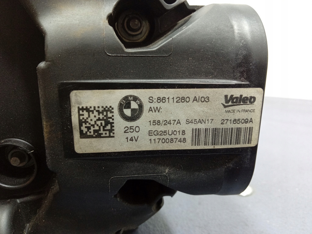 фото №6, Bmw 5 g30 m550i 7 g11 750i 8 g14 m850i n63 генератор 250a 8611280