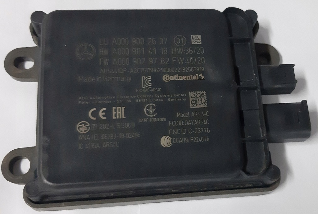 фото №1, Mercedes w206 w223 eqs sl r232 радар distronic