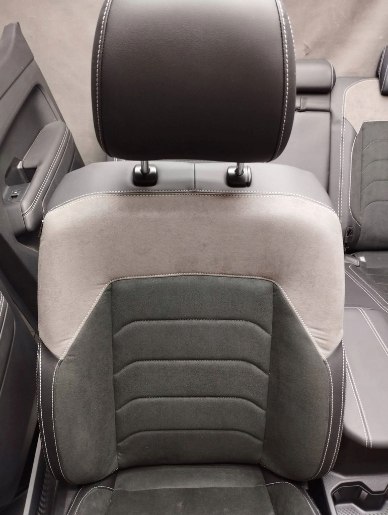 фото №14, Vw amarok ii 2023 сидіння обшивки сидіння kanpa подушки безпеки alcantara