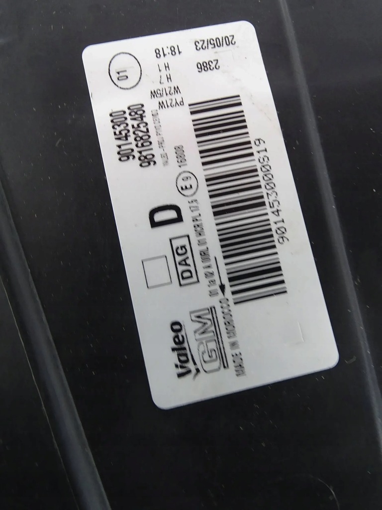 фото №7, Лампа перед передняя правая opel combo e v 5 18-23