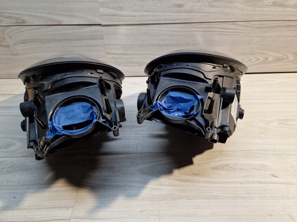 Porsche 991 рестайлинг  фары перед full led чёрные в Украине