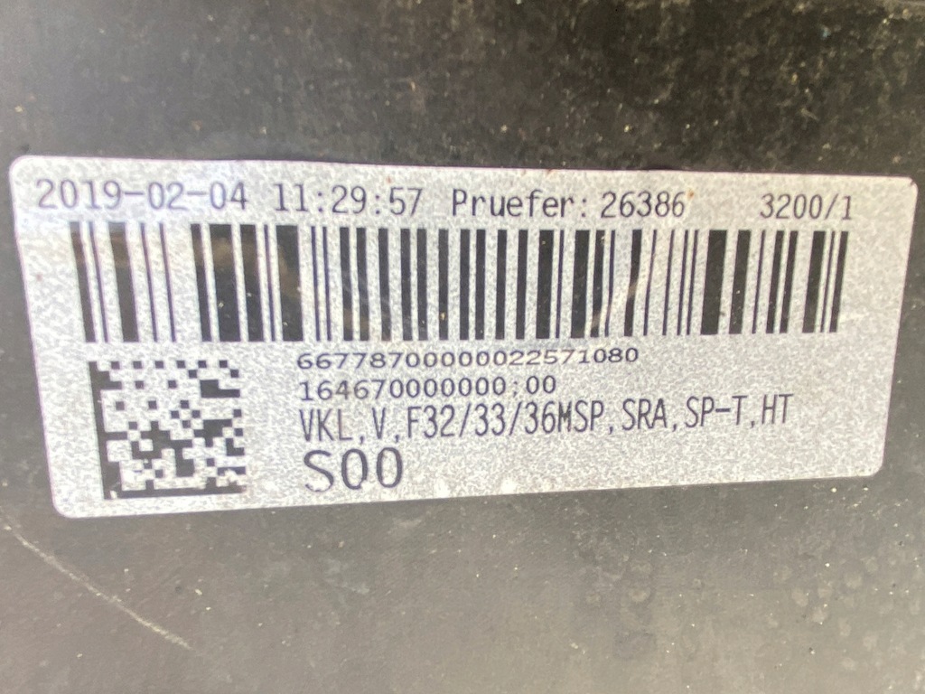 фото №9, Бампер перед передний bmw 4 f32 f33 f36 m набор