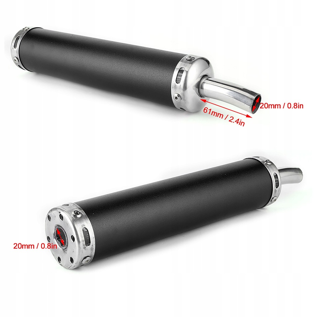 фото №5, Гаситель выпускной ze нержавеющая сталь нержавеющей гаситель 20