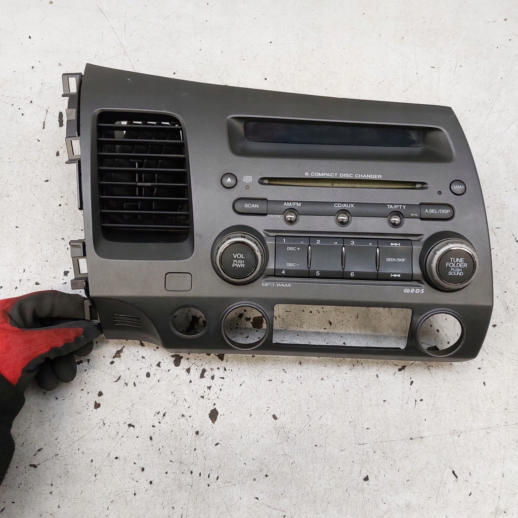 фото №1, Honda civic 8 viii sedan рамка радио панель радио дисплей europa