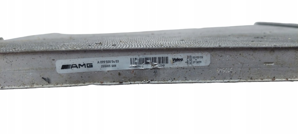 Mercedes glc 253 amg радіатор низькотемпературна води рідини a0995005403 в Україні