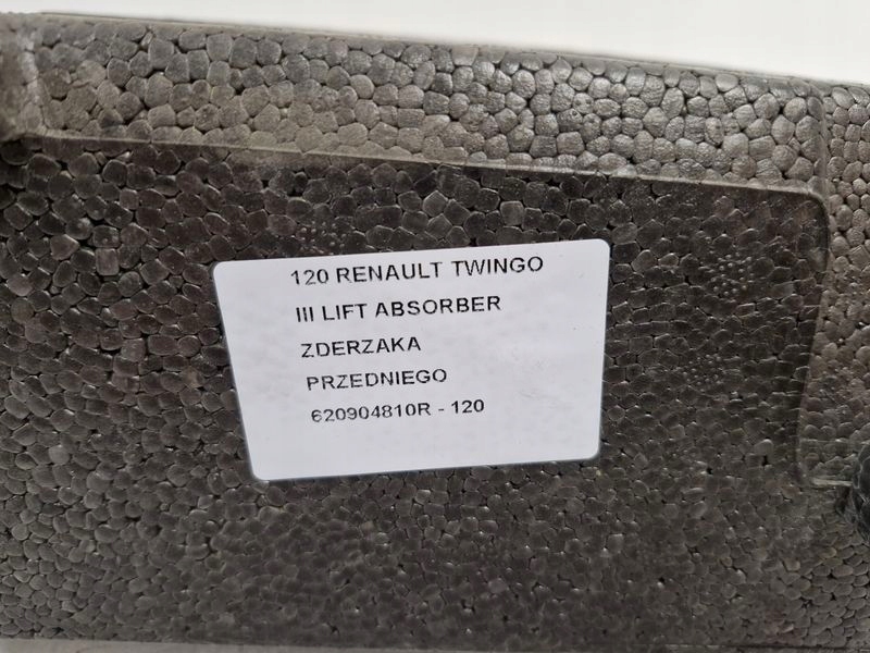 фото №7, Renault twingo 3 iii lift абсорбер бампера передний перед 620904810r