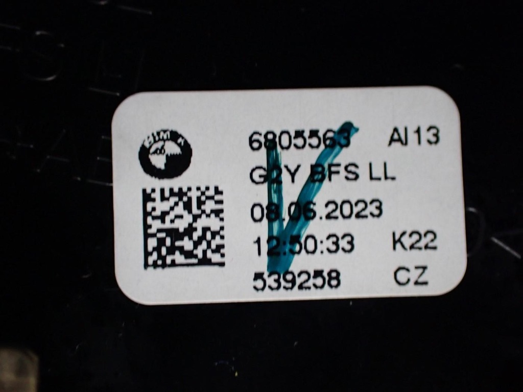 фото №10, Молдинг декоративная панели консоли dekor решётка euro bmw 4 i4 g26 gran coupe 23r