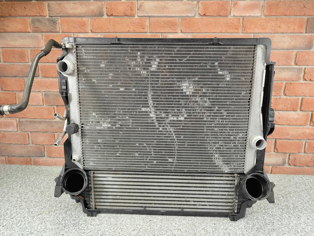 фото №9, Комплект радіатор інтеркулер 7809321 7586775 bmw x5 e70 x6 e71 3.0d 4.0d