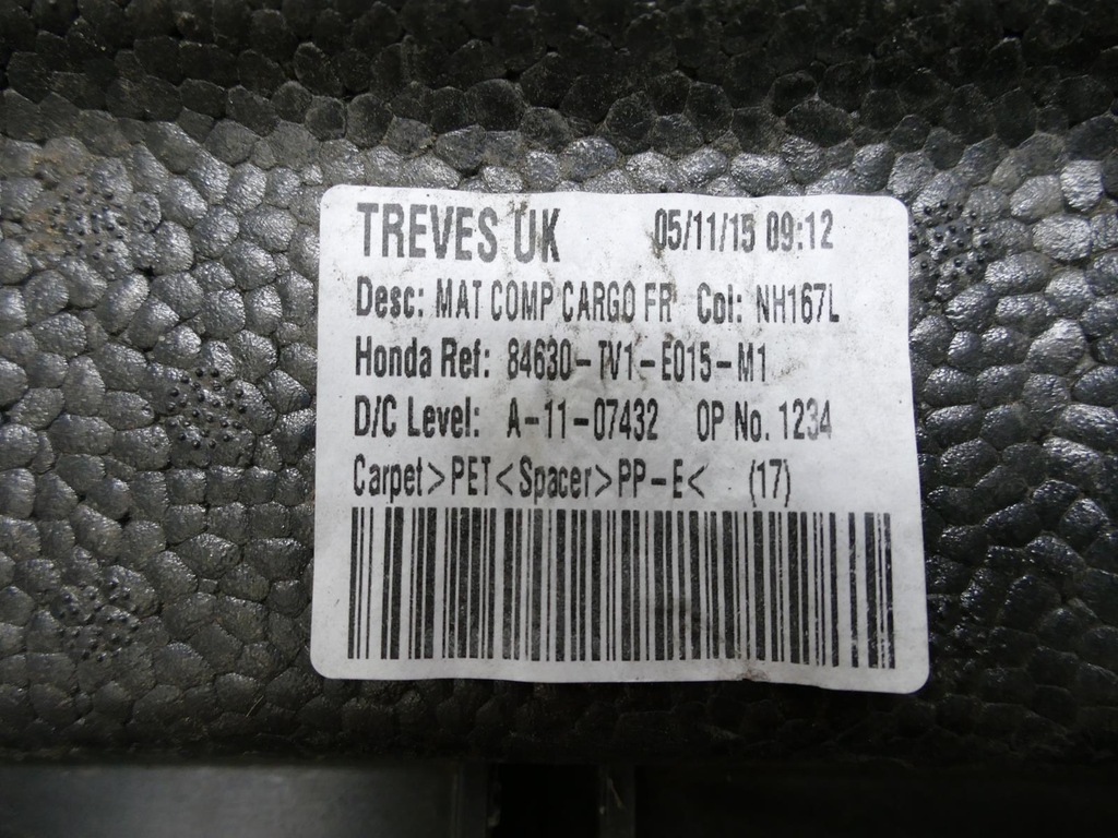 фото №11, Honda civic ix обшивка багажника