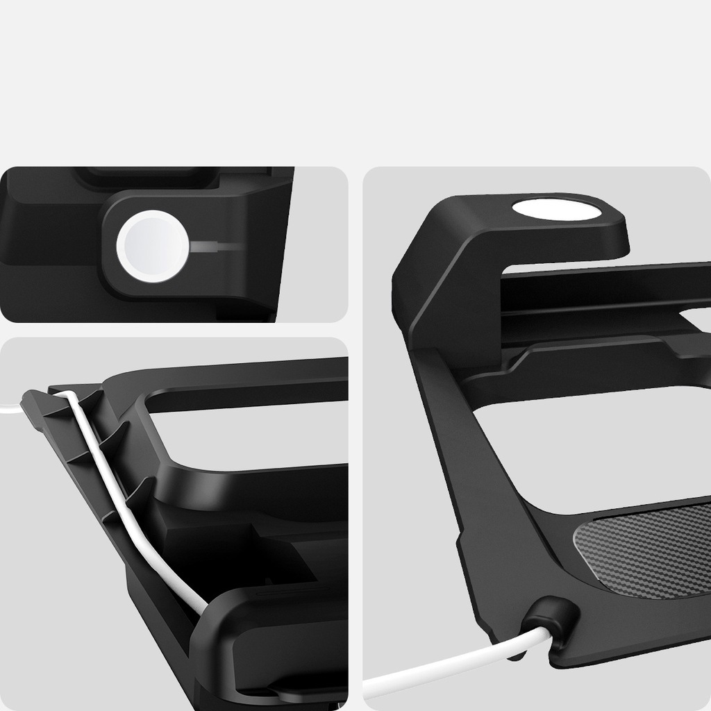 фото №12, Органайзер 3w1 do зарядное устройство bezprzewodowej do tesla model 3 highland, spigen