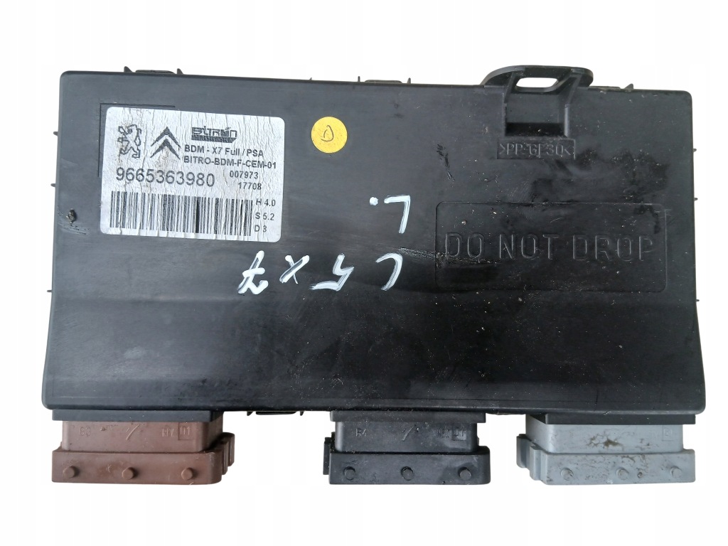 фото №1, Citroen c5 iii модуль блок управления сиденье 9665363980