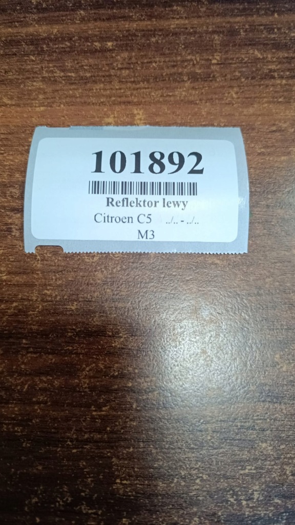 Citroen c5 лампа лівий перед 9632664880 в Україні