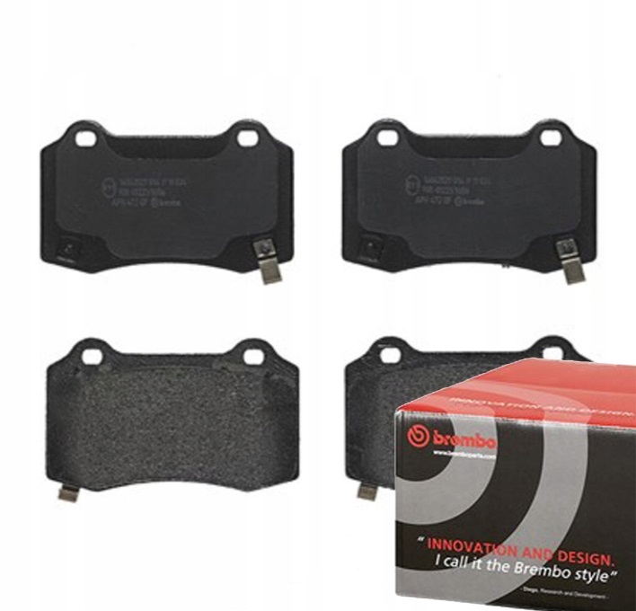 фото №1, Brembo p 11 024 набор тормозных колодок тормозных, тормоза дисковые