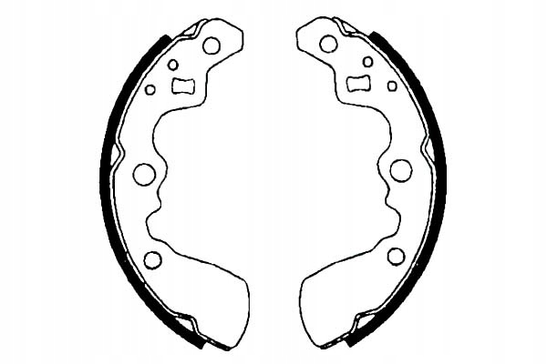 фото №2, Гальмівні колодки гальмівні geo metro suzuki swift swift ii