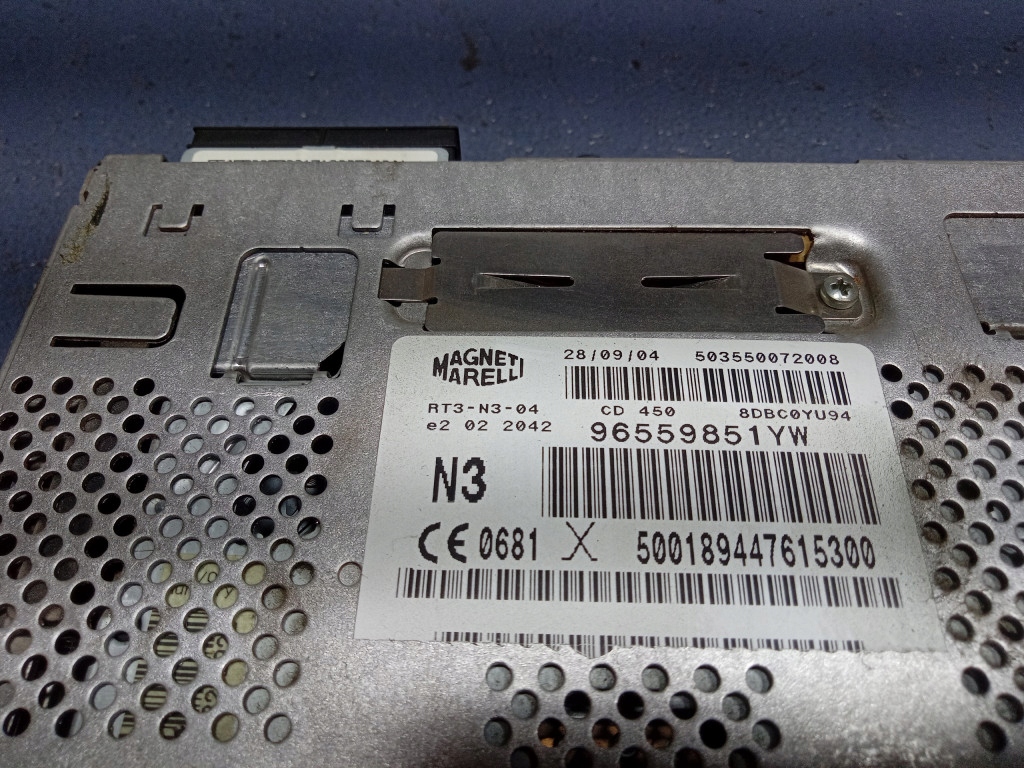 фото №5, Peugeot 407 радіо cd заводський 96559851yw