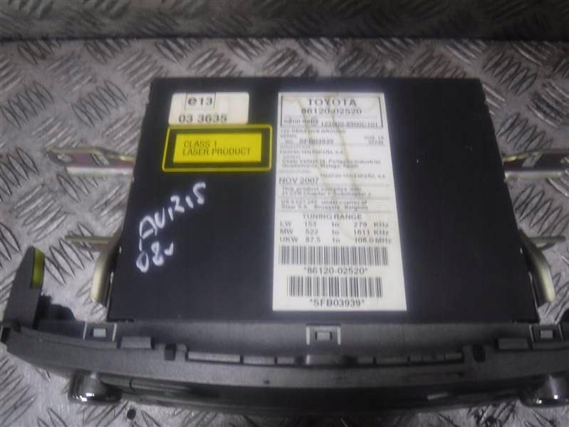 фото №3, Радио toyota auris i