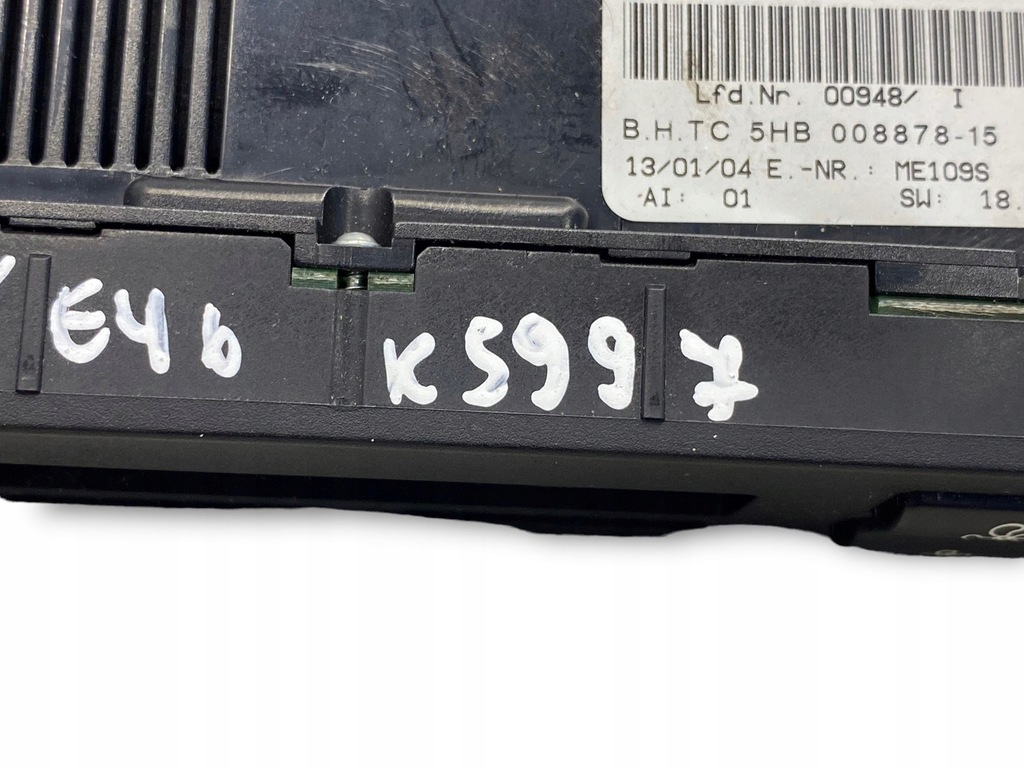 фото №5, Bmw 3 e46 2004 панель кондиціонера