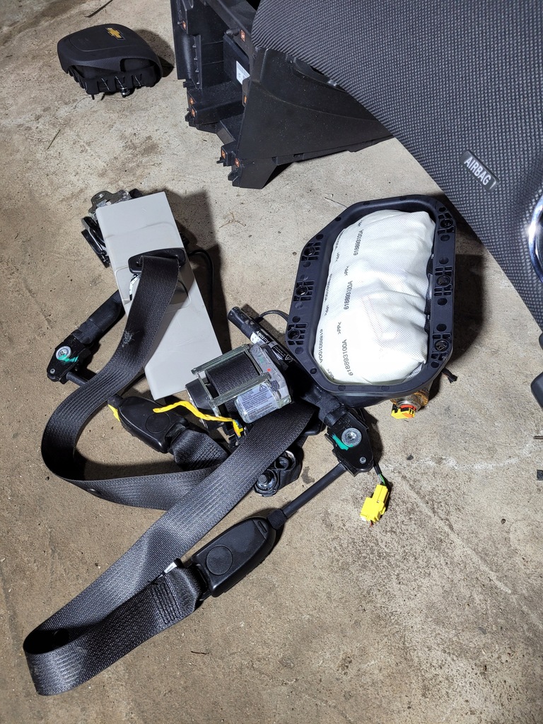 фото №6, Консоль подушка безопасности подушки безопасности ремни chevrolet cruze org