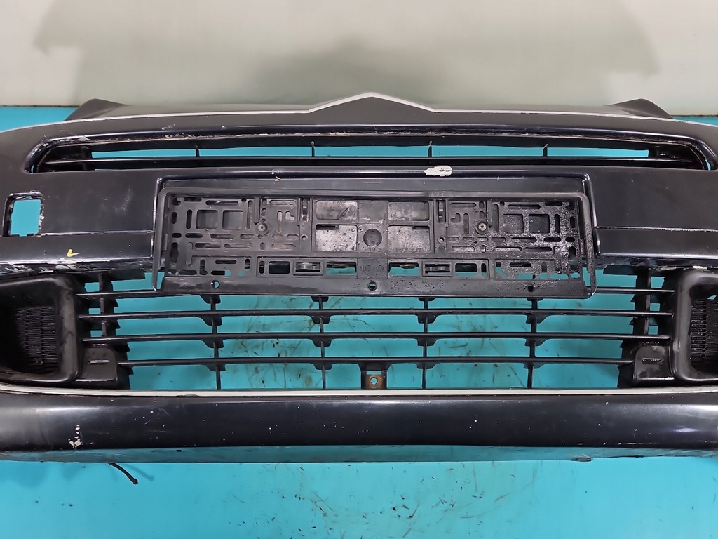 фото №11, Бампер перед citroen c5 ii x7 чёрный eypc омыватель