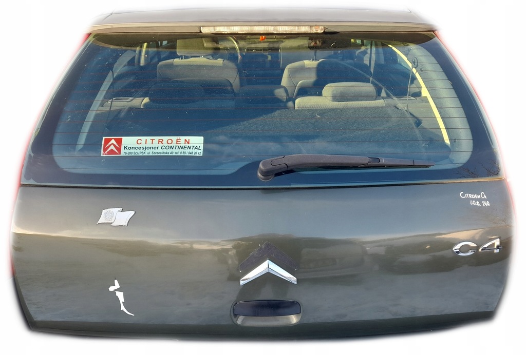 фото №1, Citroen c4 i крышка багажника багажника lqq