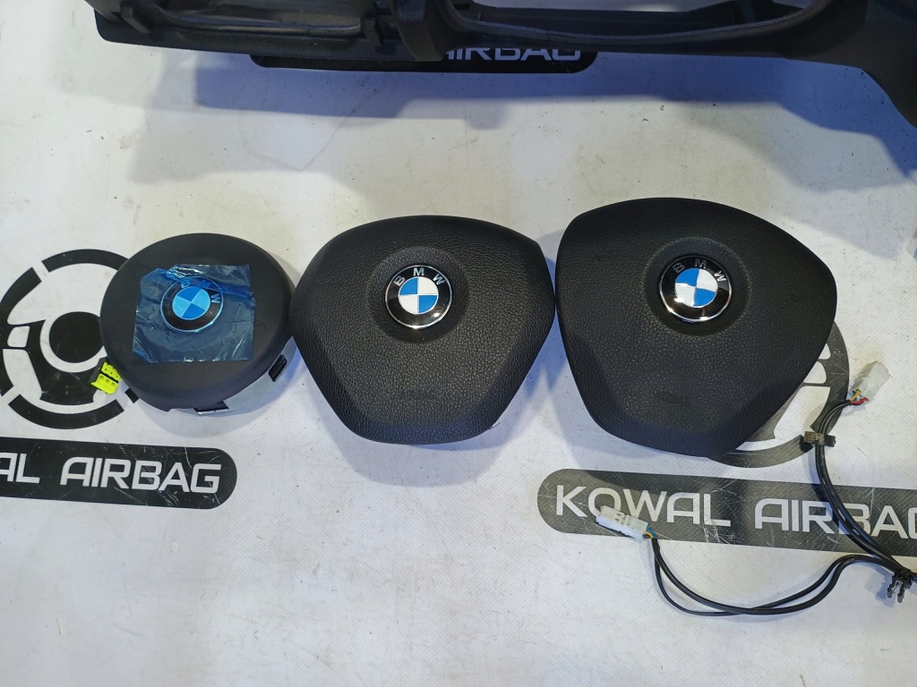 фото №11, Bmw 1 f20 f21 przed lift панель приладів консоль подушка безпеки подушки безпеки натягувачі комплект