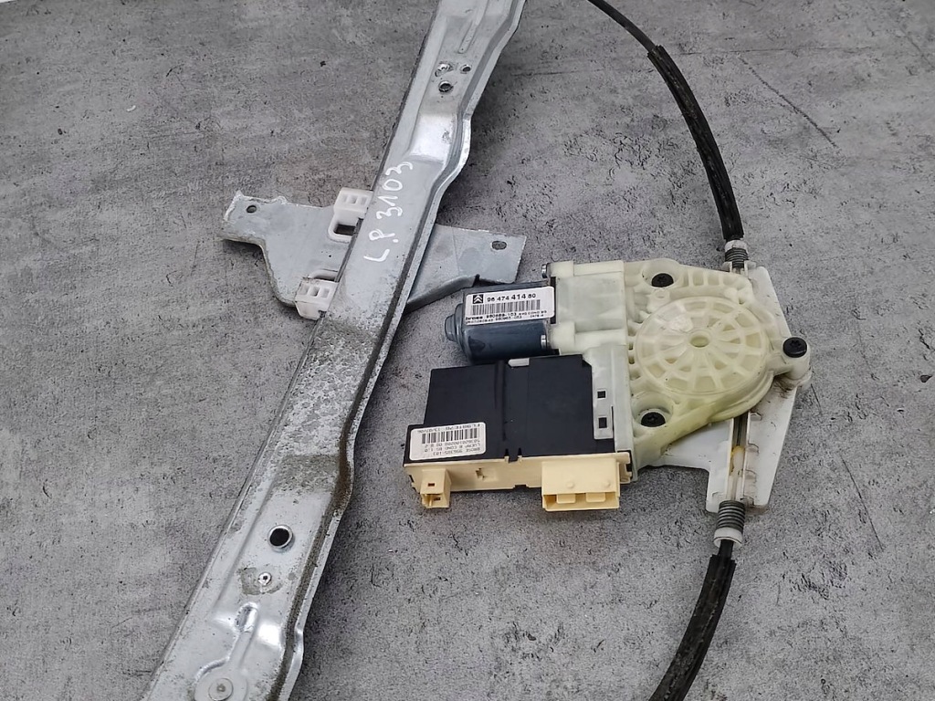 фото №5, Підйомник скло лівий перед citroen c4 i 9647441480 980689-103 9657133680